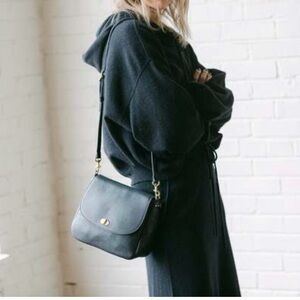 LouLou studio Black 100% Cashmere Hoodie $430 MSRP